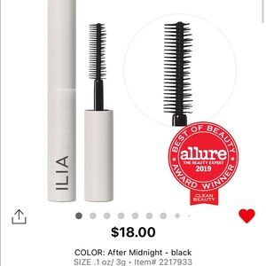 Ilia mascara mini size SOLD